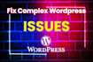 fix wordpress issues, error ,wocommerce or elementor issues