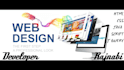 create full website with responsive mobile layout