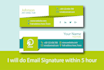 make clickable html email signature