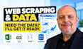 scrape websites and deliver clean structured data
