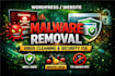 malware removal or virus remove wordpress website and others