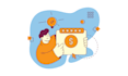 create custom unique vector flat illustration for you