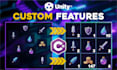 create custom unity game features and systems