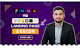 design responsive and pixel perfect html landing page