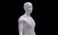 model your face and body in 3d space