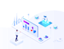 create expert 3d infographics to explain your brand services