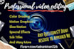 do professional video editing according to your requirement