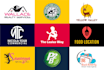 design a creative circular round logo design, stickers, icon, or web favicon