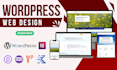 design and develop a fully responsive wordpress website