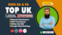 do best UK local citations and directory submission for local SEO