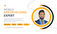 develop android, IOS mobile app in react native and flutter