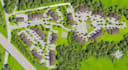 render landscape drawing or site plan in photoshop