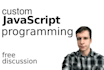 develop solutions in javascript