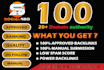 do 100 strong SEO blog comments backlinks da 20 plus