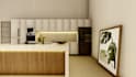 do 3d interior design for kitchen, bathroom, dining, bedroom, living room