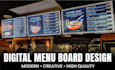 design animated food menu for your restaurant