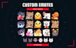 draw custom emotes and badges for your twitch in my style