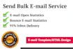 send bulk emails with proper analytical reports