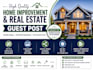 publish guest post on home, decor and renovation blog
