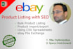 do bulk ebay product listing file exchange or any tool