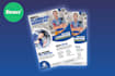 design commercial real estate flyer cleaning service business leaflet brochure