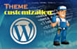 create a wp website and do customization