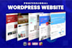 design, redesign, develop, update or clone wordpress website