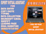 be your expert virtual assistant