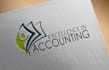 design accounting tax bookkeeping financial credit repair logo