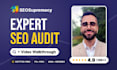 provide an expert SEO audit report and a competitive website analysis
