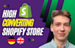 create your german high converting  shopify store and shop