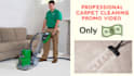 create a carpet cleaning service commercial video