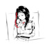 draw every crazy thing inblack and white anime manga style