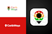 design web and mobile app logo for your project