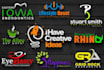 create professional  custom company logo for business