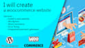 creat a woocommerce website