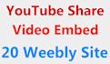youtube embed on weebly blogs