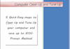 show you how to clean your computer in 5 easy steps