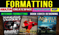 do book design,print book formatting and layout design for amazon kdp, paperback