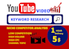 do best youtube keyword research and competitor analysis for video