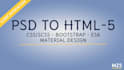convert psd to html responsive design