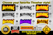 make you a custom thrasher logo and other brands