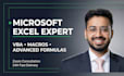 create advanced microsoft excel formulas and vba automation