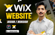 do wix website design or redesign wix website