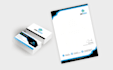 design business card and letterhead design