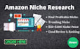 do amazon niche research with high profitable