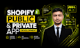 develop shopify public or private app for shopify store