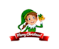do creative and unique christmas logo design