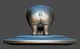 do the 3d model in zbrush and blender for 3d print