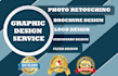 do graphic design work, small editing, template recreating